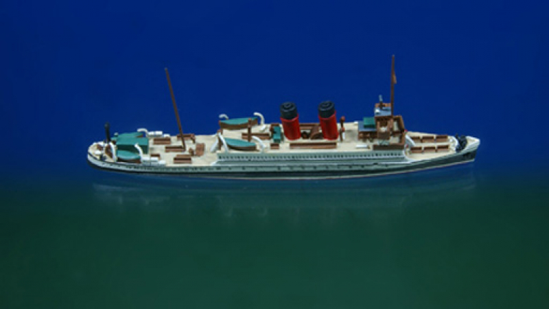 Passagierschiff "King George V" (1 St.) GB 1970 Risawoleska RI 274